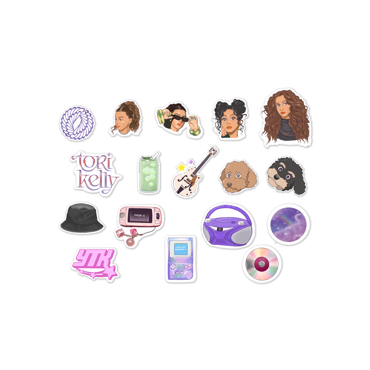 Tori Kelly Sticker Pack