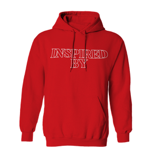 Inspired Logo Red Hoodie