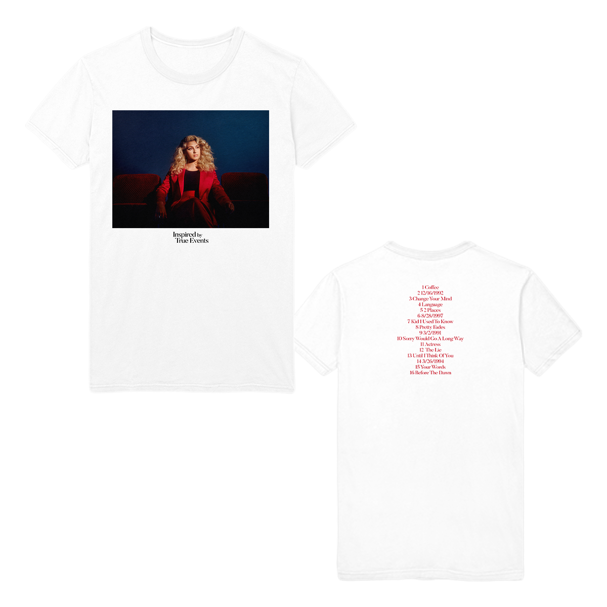 Tori Photo White unisex tee