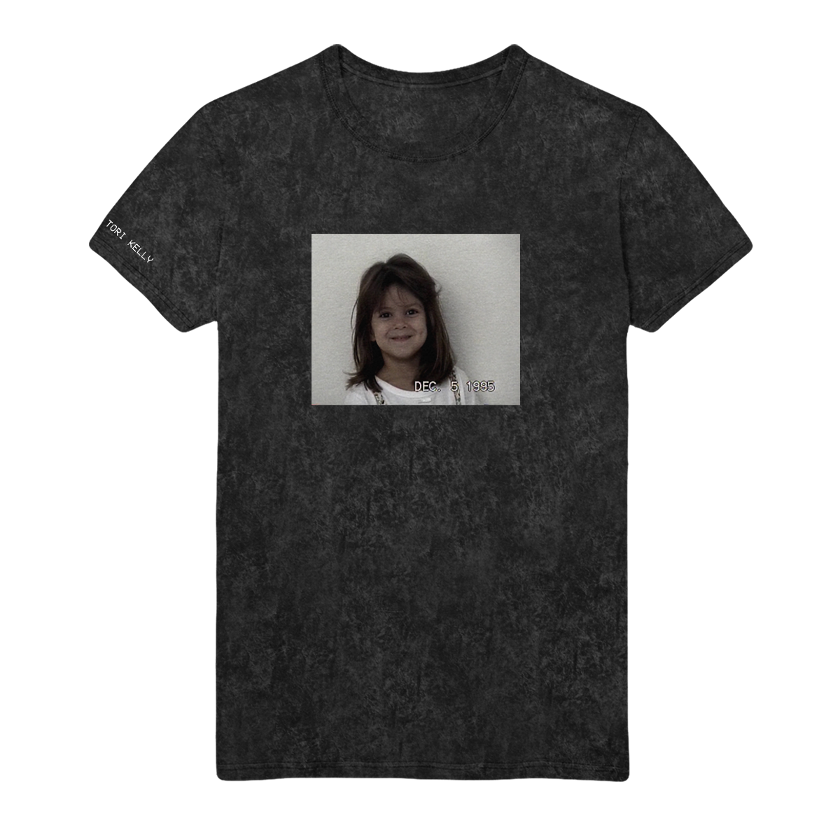 Young Tori Photo Black unisex tee
