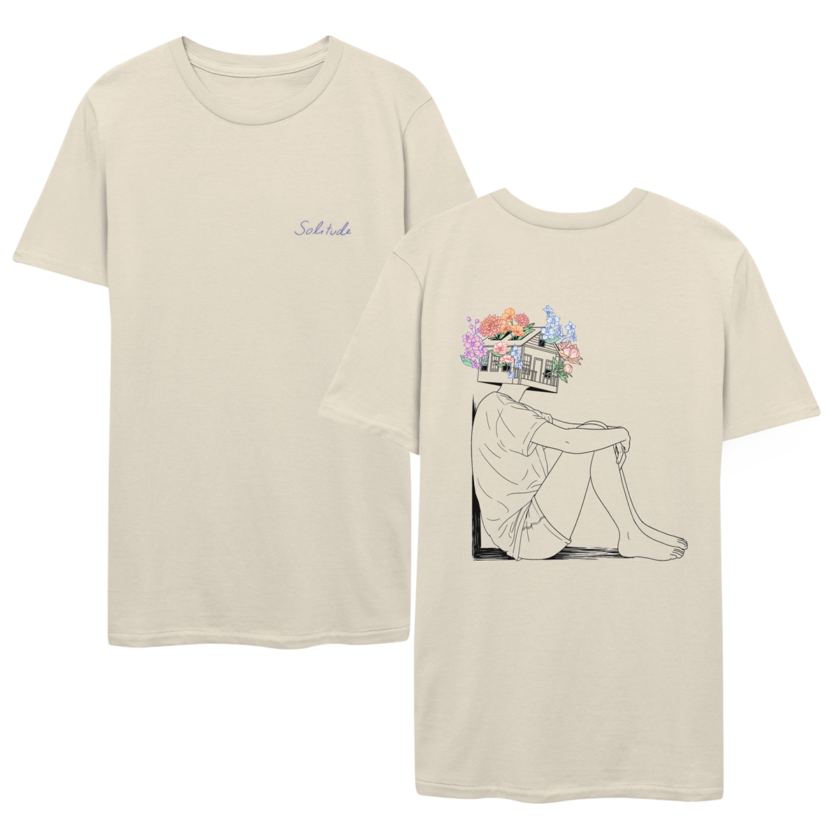 Solitude Tee - Creme